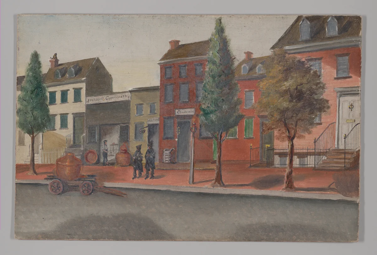 Chimney Sweeps by William P. Chappel, artwork, 1870