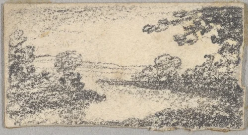 Landscape by Henry William Burgess, drawing, 1809-1839