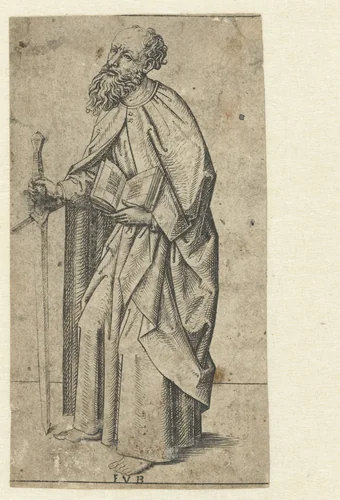 Apostel Paulus by Unknown, print, 1475-1500