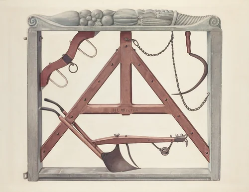 Gate by American 20th Century, index of american design, 1935-1942