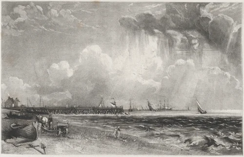 Yarmouth, Norfolk by David Lucas, print, 1830