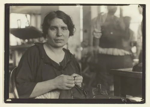 Woman Garment Worker by Lewis Wickes Hine, photograph, 1910-1920