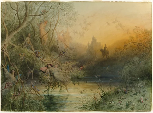 Fairy Land by Gustave Doré, painting, 1881