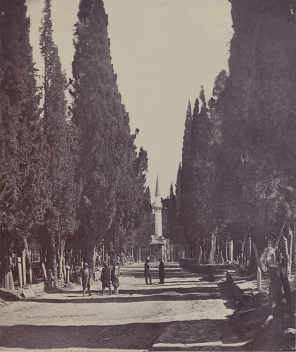Vue dans le Grand Cimetière de Scutari (Scene in the Large Cemetery of Scutari) by James Robertson; Felice Beato; Antonio Beato, photograph, 1857
