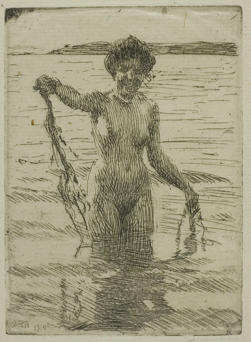 Seaweed by Anders Zorn, print, 1910