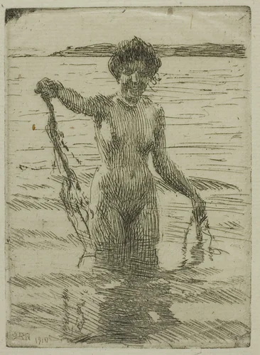 Seaweed by Anders Zorn, print, 1910