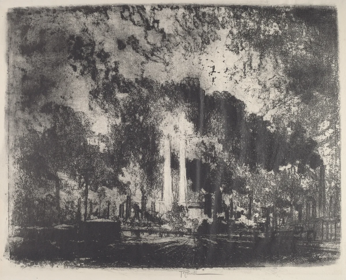 Oil Refining, Whiting, Indiana by Joseph Pennell, print, 1915