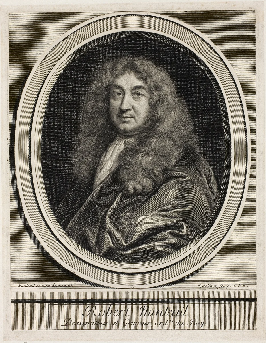 Robert Nanteuil by Gérard Edelinck, print, 1660-1707
