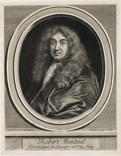 Robert Nanteuil by Gérard Edelinck, print, 1660-1707