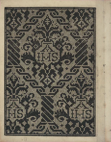 Libbretto nouellamete composto per maestro Domenico da Sera...lauorare di ogni sorte di punti, page 9 (verso) by Domenico da Sera, book, 1532