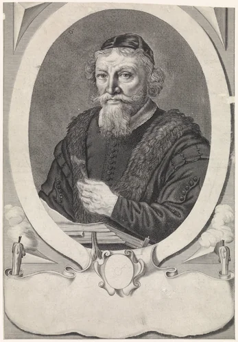 Portret van Stephan Crachtius by Theodor Matham, print, 1653-1676