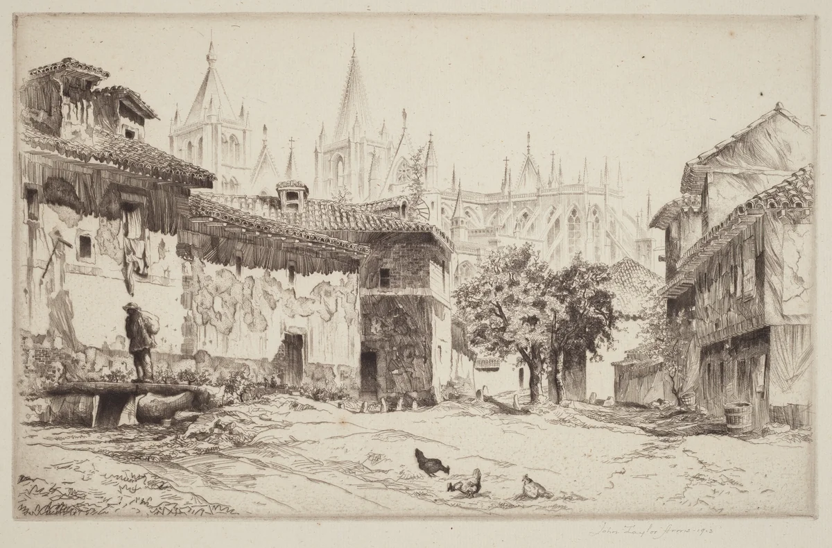 Leon by John Taylor Arms, print, 1923