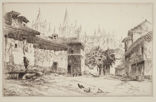 Leon by John Taylor Arms, print, 1923