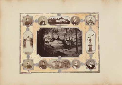 The Madame B Album by Marie-Blanche Hennelle Fournier, photograph, 1870