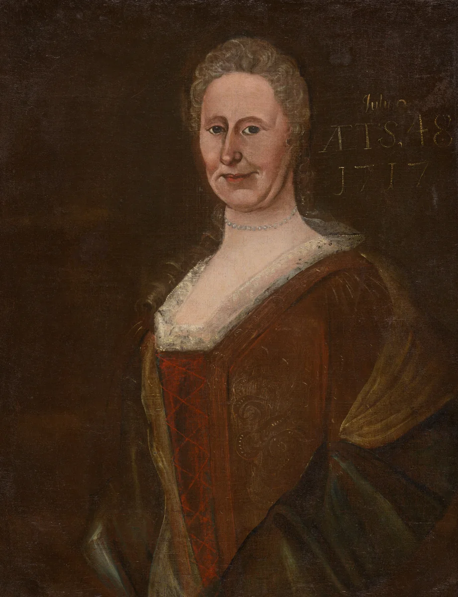 Mrs. Vanderveer, or Mrs. Vandeveer by John Watson, painting, 1717