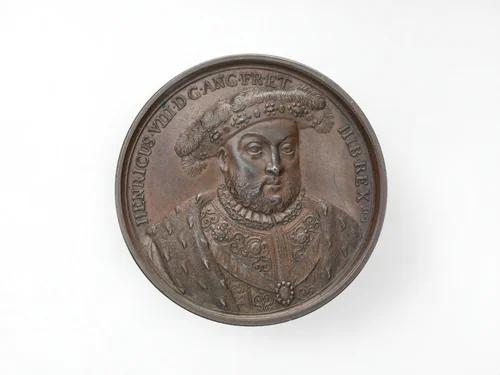 Henry VIII, from the English Monarchs series by Jean Dassier, metalwork, 1731-1732