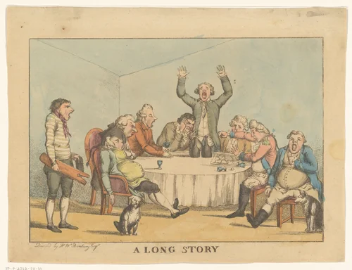 Een lang verhaal by anonymous, other, 1782-1806