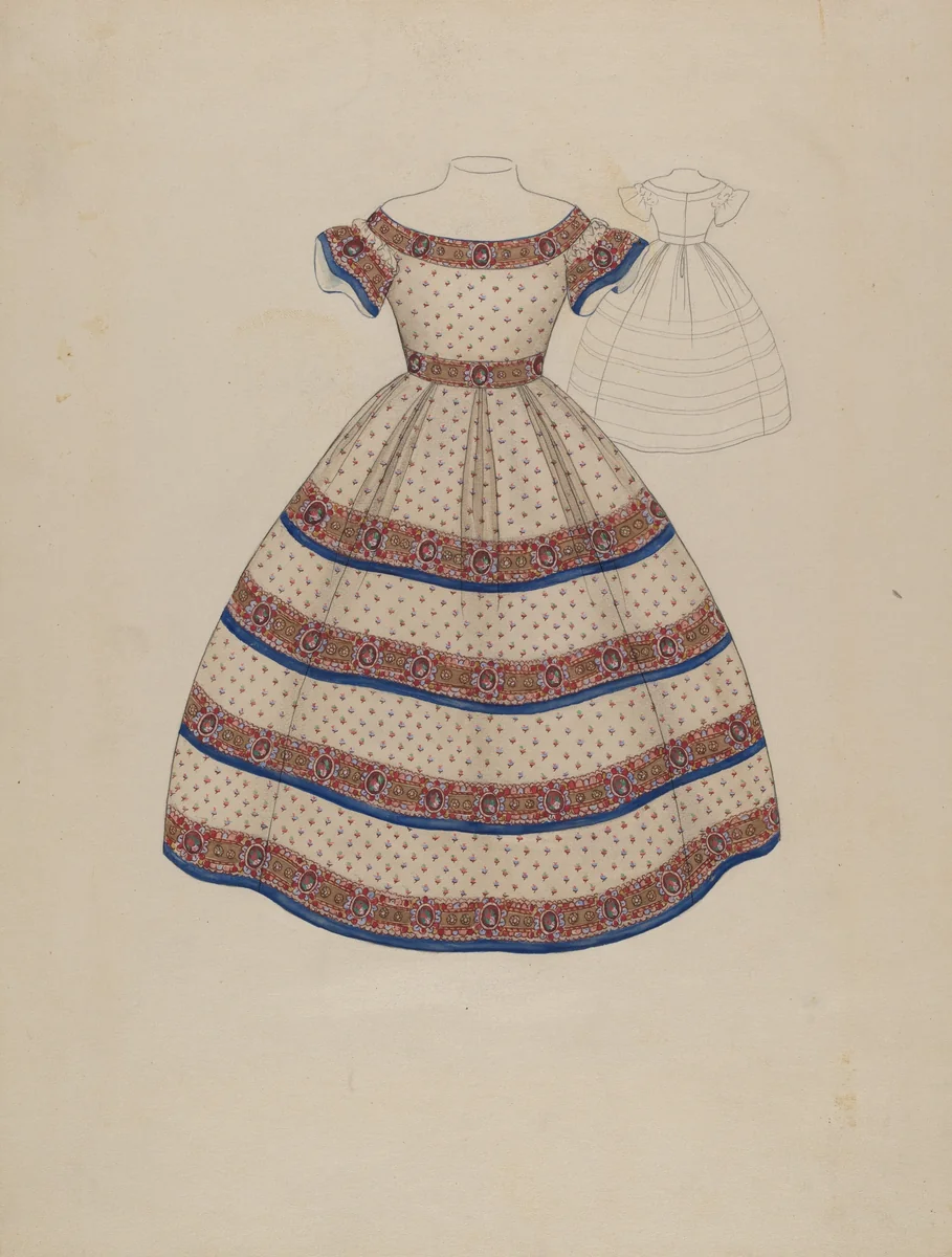 Child's Dress by Melita Hofmann, index of american design, 1936