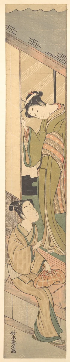 Print by Suzuki Haruji, print, 1760-1780