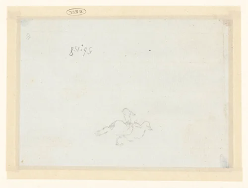 Twee vogels by David de Sandoz-Rollin, drawing, 1750-1809