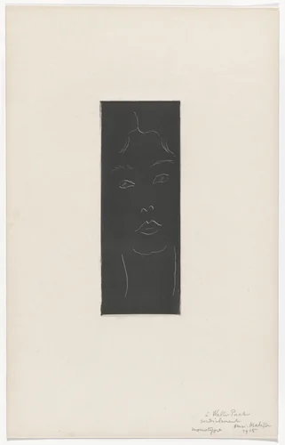 Emma with Long Neck I (Emma au long cou I) by Henri Matisse, print, 1915