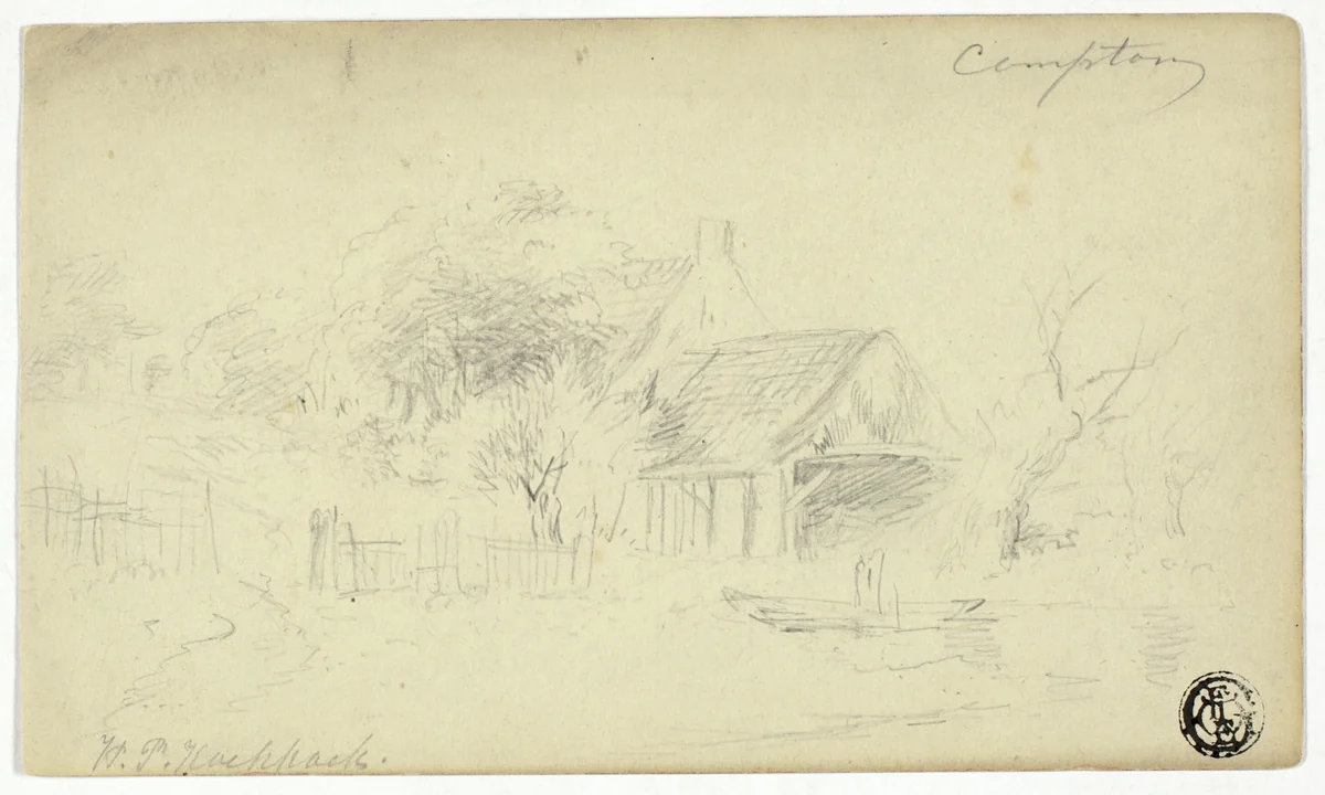 Compton by Hendrik Pieter Koekkoek, drawing, 1877-1883