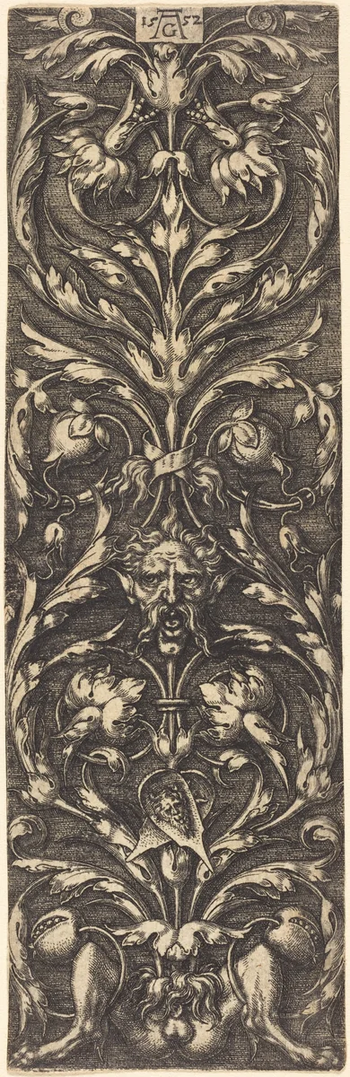 Ornament by Heinrich Aldegrever, print, 1552