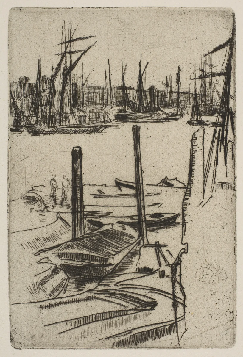 The Tiny Pool by James McNeill Whistler, print, 1879