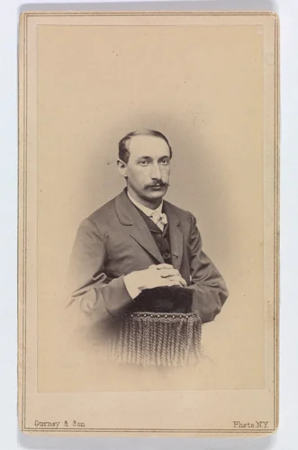 [Peter Bonnett Wight] by J. Gurney & Son, photograph, 1860-1869
