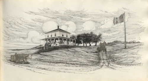 Untitled (page from album titled "July 1913") by Charles Norman Sladen, photograph, 1913