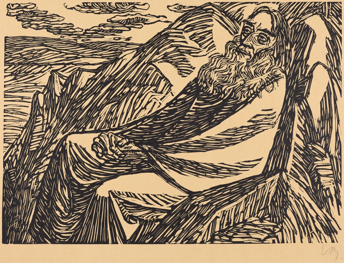 The Seventh Day by Ernst Barlach, portfolio, 1920