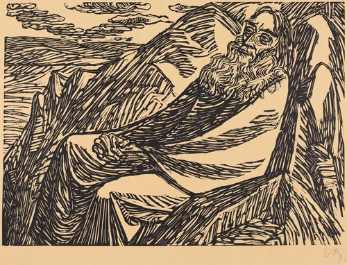 The Seventh Day by Ernst Barlach, portfolio, 1920