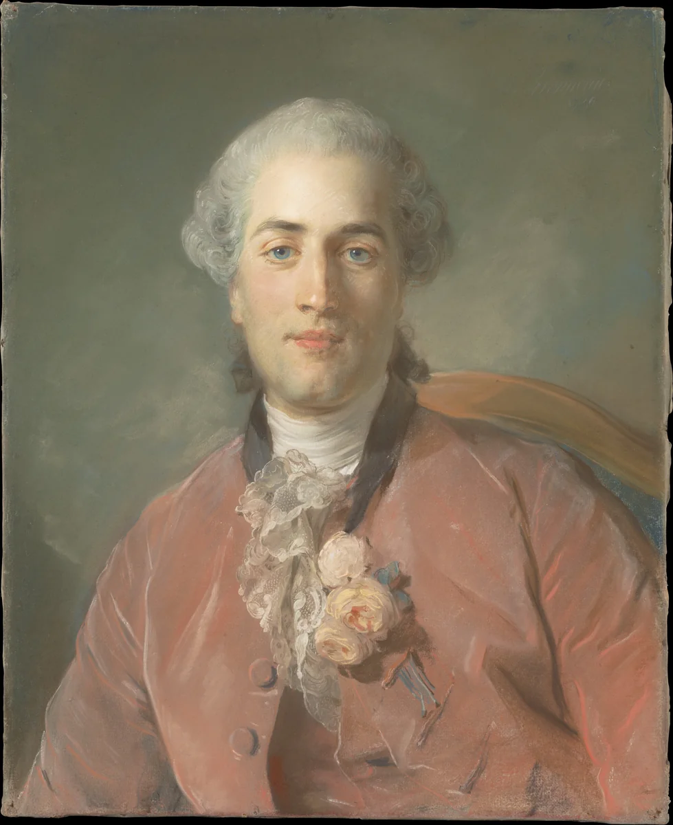 Olivier Journu (1724–1783) by Jean-Baptiste Perronneau, drawing, 1756