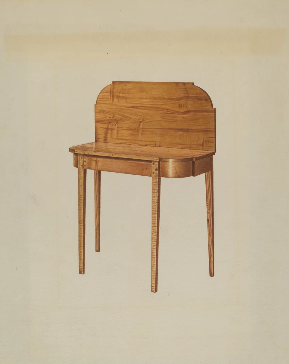 Wall-table by Michael Riccitelli, index of american design, 1938