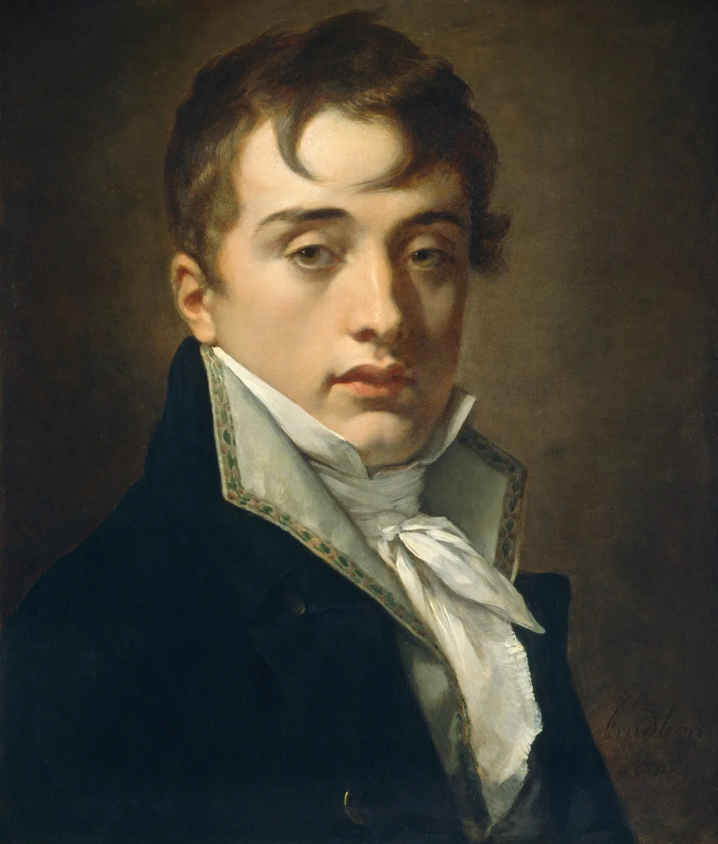 David Johnston by Pierre-Paul Prud'hon, painting, 1808