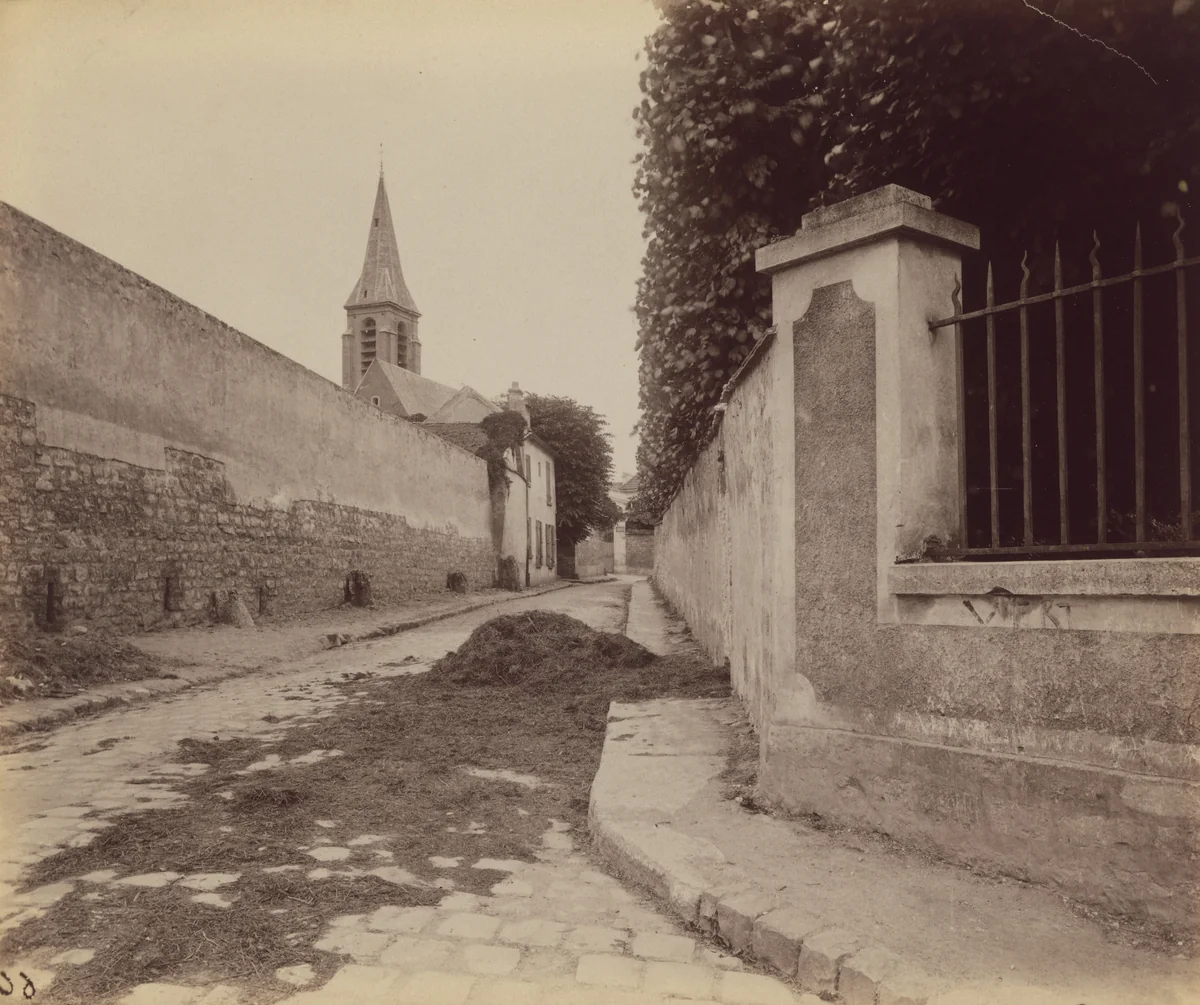 Bagneux, vieille rue by Eugène Atget, photograph, 1901