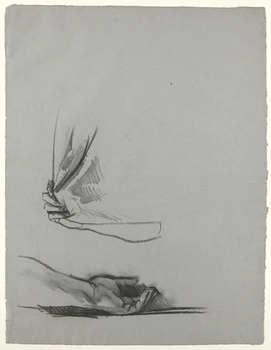 Studies of Hands by John Singer Sargent, drawing, 1856-1925