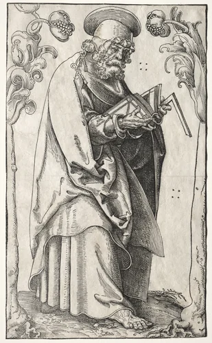 The Apostle Matthew by Lucas Cranach, print