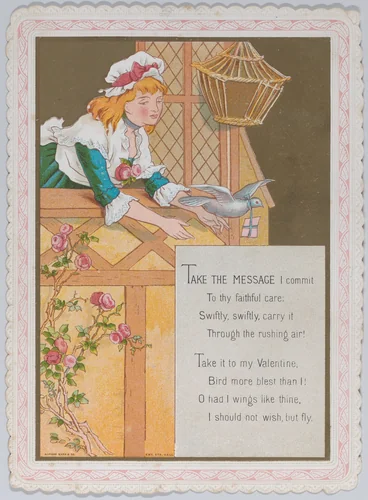 Valentine by Kate Greenaway, other, 1874