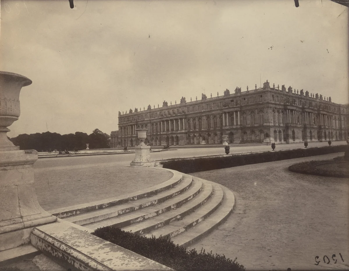 Versailles by Eugène Atget, photograph, 1922