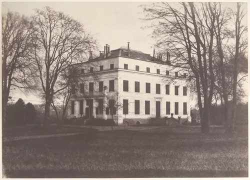 Château of Princess Mathilde, Enghien by Edouard Baldus, photograph, 1854-1855