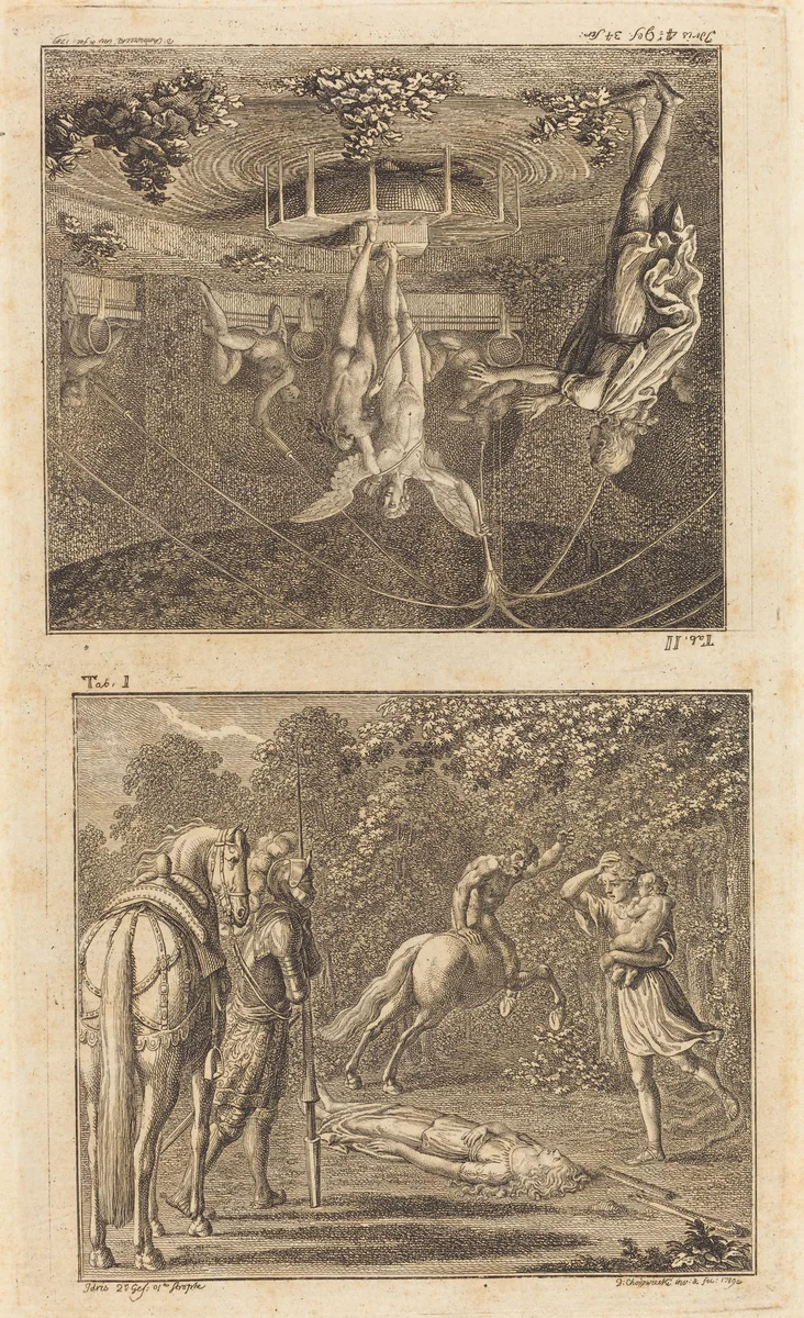 Idris by Daniel Nikolaus Chodowiecki, print, 1789