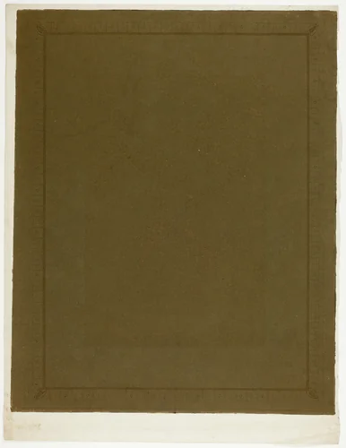 Mount for Embers Glow by Theodore Roussel, print, 1897-1899