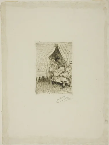 La Feria by Anders Zorn, print, 1889