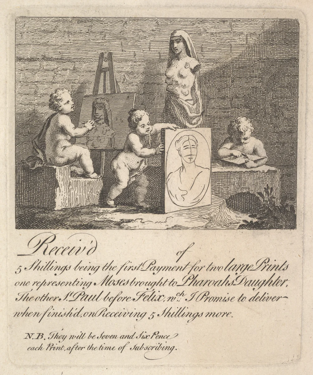 Boys Peeping at Nature by William Hogarth, print, 1751