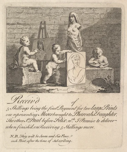 Boys Peeping at Nature by William Hogarth, print, 1751