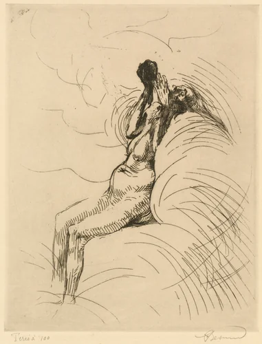 Apotheosis (L'Apothéose) by Albert Besnard, print, 1886