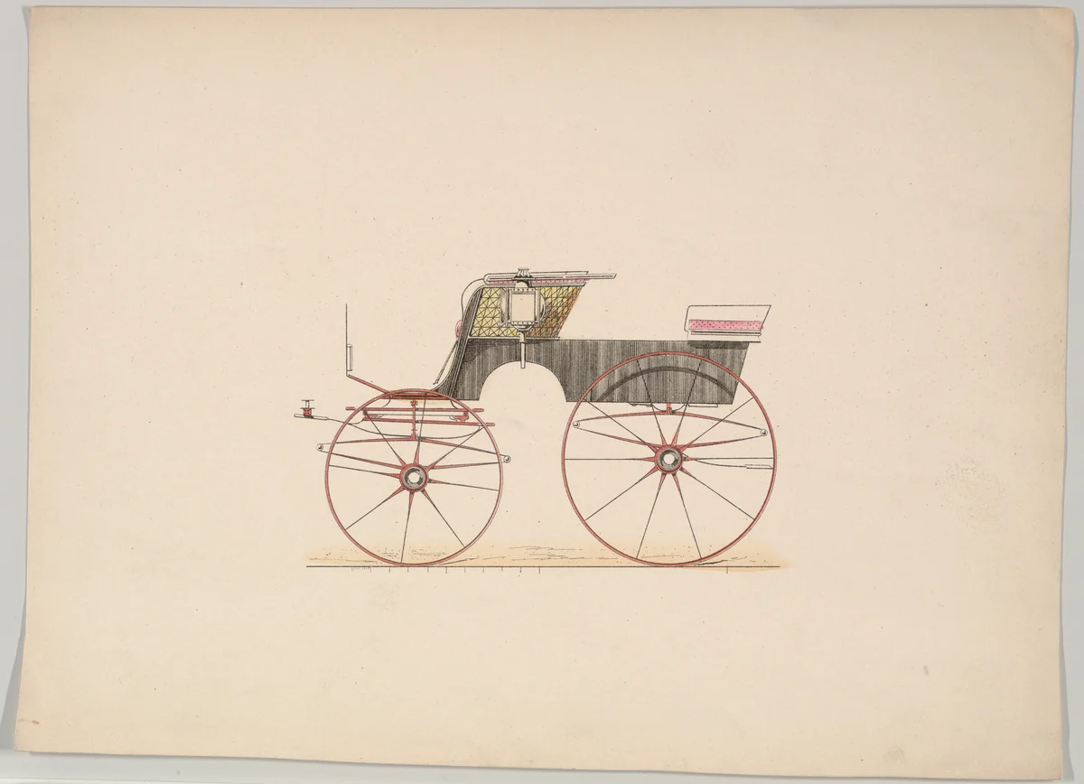 Phaeton (unnumbered) by Brewster & Co., print, 1850-1870