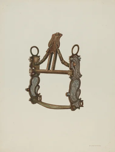 Bit by William Kieckhofel, index of american design, 1935-1942