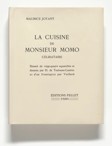 La Cuisine de Monsieur Momo célibataire by Henri de Toulouse-Lautrec, Édouard Vuillard, illustrated book, 1880